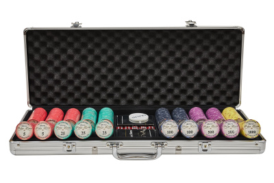 картинка Набор для покера Valentino Poker Room Ceramic на 500 фишек от магазина Gamesdealer.ru