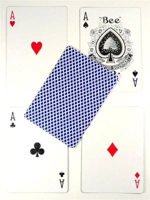 картинка Карты "Bee Gold Gravity Standard Index Blue" от магазина Gamesdealer.ru