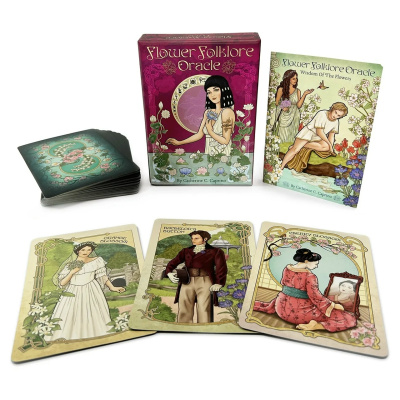 картинка Карты Таро "Flower Folklore Oracl" US Games / Оракул цветочного фольклора от магазина Gamesdealer.ru