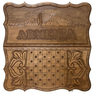 картинка Нарды резные "Армения", Petrosyan от магазина Gamesdealer.ru