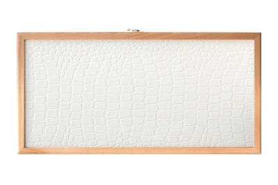 картинка Нарды кожаные Шарм "Белые" 50, Partida от магазина Gamesdealer.ru