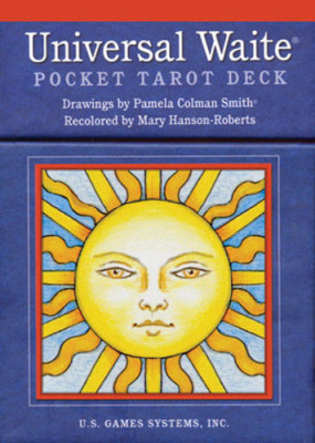 Карты Таро "Universal Waite Pocket Tarot Deck" US Games / Универсальное Таро Уэйта