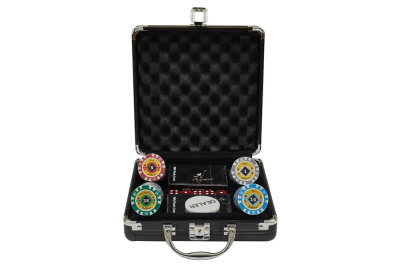 картинка Набор для покера Crown на 100 фишек от магазина Gamesdealer.ru