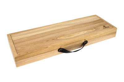 Кейс из ясеня на 500 фишек для покера v2