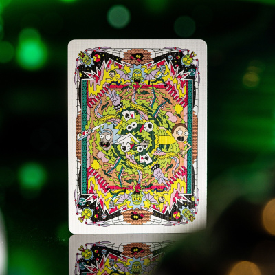 картинка Карты "Theory11 Rick and Morty Playing Cards" от магазина Gamesdealer.ru