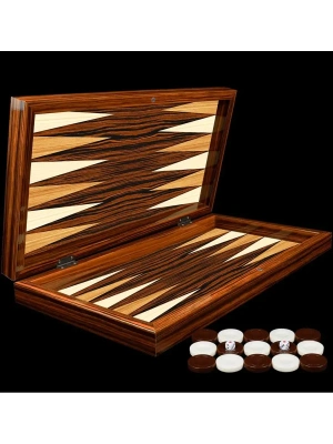 картинка Нарды Черное Дерево L, Турция, Yenigun от магазина Gamesdealer.ru