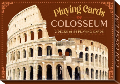 Карты "Colosseum Playing Cards Two Decks" Lo Scarabeo / Две колоды игральных карт Колизей