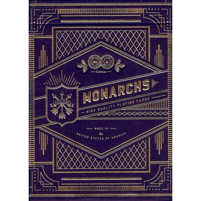 Карты "Theory11 Purple Monarchs"