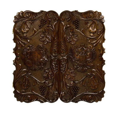 картинка Нарды резные "2 Герба", Avetyan от магазина Gamesdealer.ru