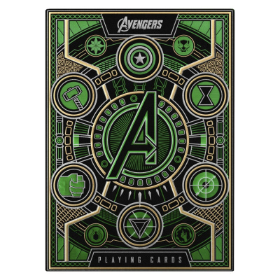 Карты "Theory11 Avengers Infinity Saga Green Edition"