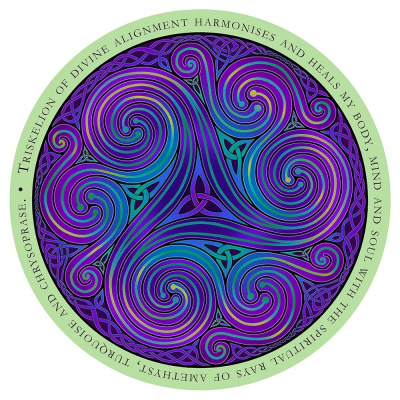 картинка Карты Таро "Circles of Healing" Blue Angel / Круги Исцеления от магазина Gamesdealer.ru