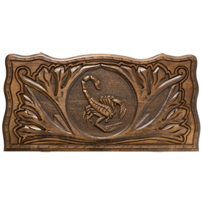 картинка Нарды резные "Скорпион", Petrosyan от магазина Gamesdealer.ru