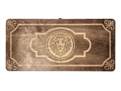 Нарды Марс "Лев 2" средние (деревянные, 50 см, Россия), Partida