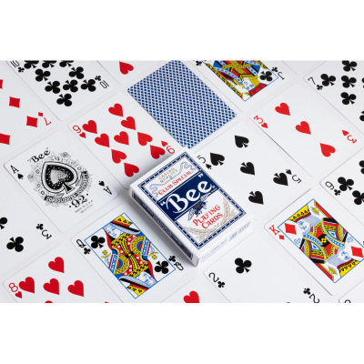 картинка Карты "Bee Standard Index Blue" от магазина Gamesdealer.ru