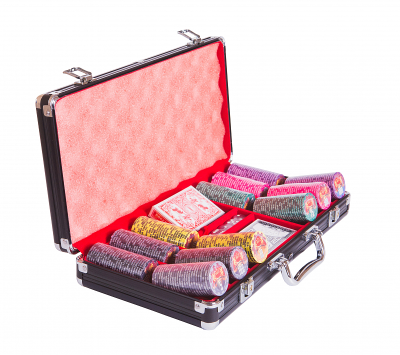 картинка Набор для покера 2 Kings Ceramic на 300 фишек, Partida от магазина Gamesdealer.ru