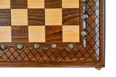 картинка Шахматы + нарды резные "Эндшпиль 1" 60, Simonyan от магазина Gamesdealer.ru