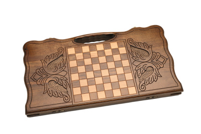 картинка Нарды резные "Рыбак", Haleyan от магазина Gamesdealer.ru