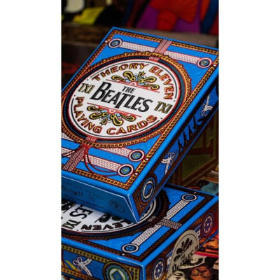 картинка Карты "Theory11 The Beatles Blue" от магазина Gamesdealer.ru