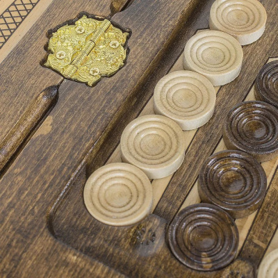 картинка Нарды резные "Тессера" 60, Ustyan от магазина Gamesdealer.ru