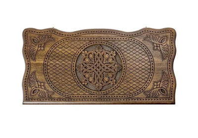 картинка Нарды резные "Тёмный Узор 6" 60, Mirzoyan от магазина Gamesdealer.ru