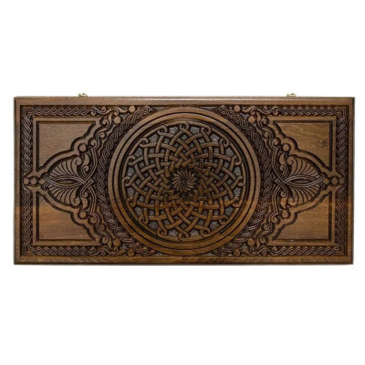 картинка Нарды резные "Армянский узор-3"  60, Haleyan от магазина Gamesdealer.ru