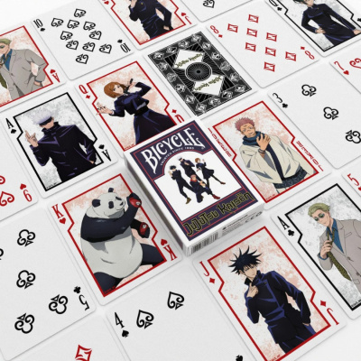картинка Карты "Bicycle Jujutsu Kaisen" от магазина Gamesdealer.ru