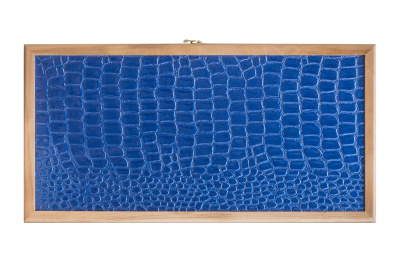 картинка Нарды кожаные Шарм "Синие" 50, Partida от магазина Gamesdealer.ru