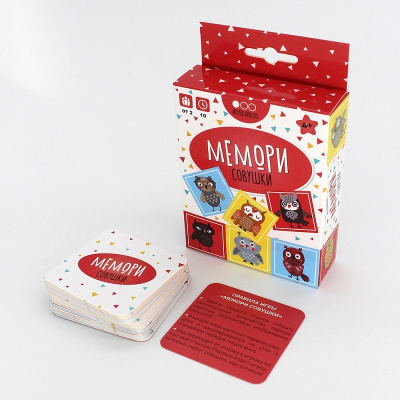 картинка Мемори Совушка (на русском языке) от магазина Gamesdealer.ru