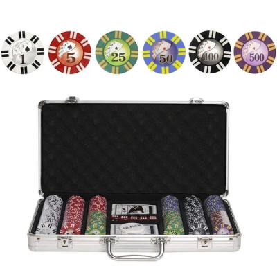 картинка Набор для покера Royal Flush на 300 фишек от магазина Gamesdealer.ru