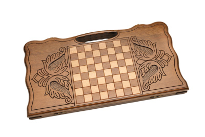 картинка Нарды резные "Охота", с ручкой, Haleyan от магазина Gamesdealer.ru