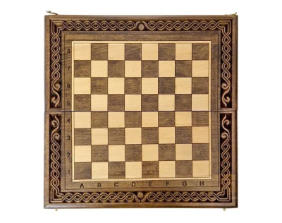 картинка Шахматы + нарды резные "Лоза" 50, Ustyan от магазина Gamesdealer.ru