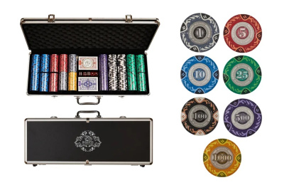 Набор для покера Bullets на 500 фишек