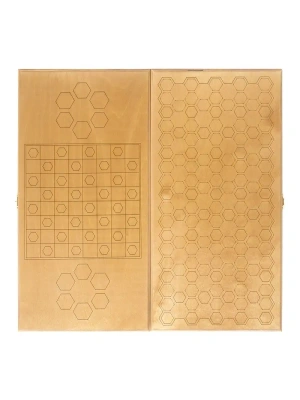 картинка Нарды + Шашки Элеганс "Соты" 60, Partida от магазина Gamesdealer.ru