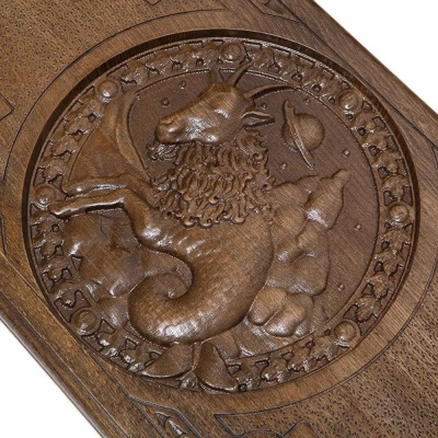 картинка Нарды резные "Зодиак Козерог", Ustyan от магазина Gamesdealer.ru