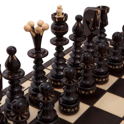 картинка Шахматы "Рождественские-2" 60 см, Madon (деревянные, Польша) от магазина Gamesdealer.ru