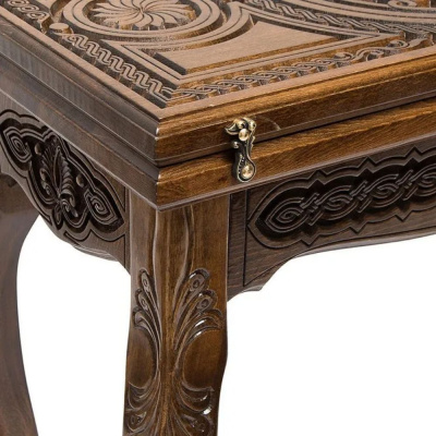 картинка Стол ломберный Нарды "Армянский узор 3", Haleyan от магазина Gamesdealer.ru