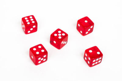 картинка Кости игральные акриловые, 12 мм, 1шт от магазина Gamesdealer.ru