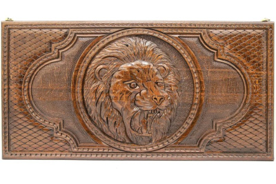 картинка Нарды резные "Лев 1", Simonyan от магазина Gamesdealer.ru