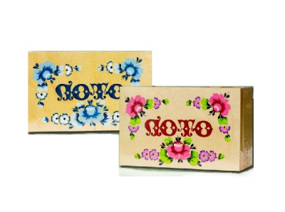 картинка Русское Лото "Роспись" в деревянном боксе от магазина Gamesdealer.ru