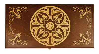 картинка Нарды резные "Узор" 60, Haleyan от магазина Gamesdealer.ru