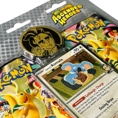 картинка Pokemon Mega Evolution: Ascended Heroes Collection Blister for Pokemon TCG (Larry's Komala) (ENG) от магазина Gamesdealer.ru
