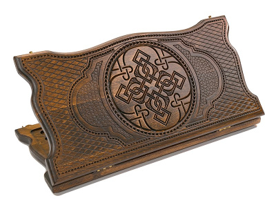 Нарды резные "Армянский узор 6" 60, Ustyan