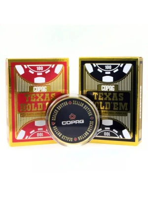 картинка Карты "Copag Texas Holdem Double Metal" от магазина Gamesdealer.ru