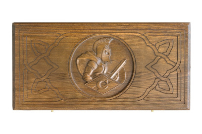 картинка Нарды резные "Гладиатор 2" 50, Mkhitaryan от магазина Gamesdealer.ru