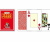 картинка Карты "Modiano Texas Poker" 100% plastic 2 jumbo index red от магазина Gamesdealer.ru