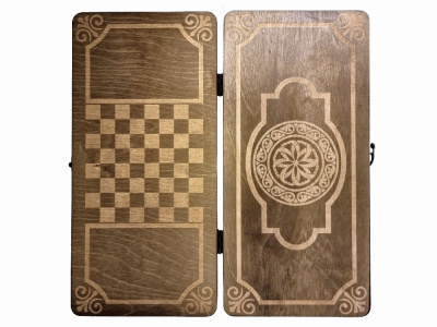 картинка Нарды Марс "Золотой Орнамент 1" малые (деревянные, 40 см, Россия), Partida от магазина Gamesdealer.ru