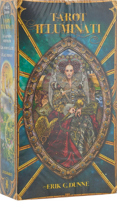 Карты Таро "Dunne Tarot Illuminati" Lo Scarabeo / Таро Иллюминатов компактная версия
