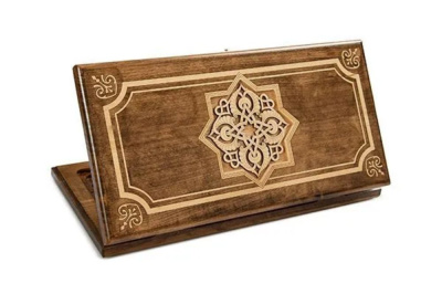 Нарды резные "Золотой узор 4" 50, Mirzoyan