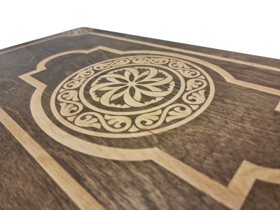 картинка Нарды Марс "Золотой Орнамент 2" малые (деревянные, 40 см, Россия), Partida от магазина Gamesdealer.ru