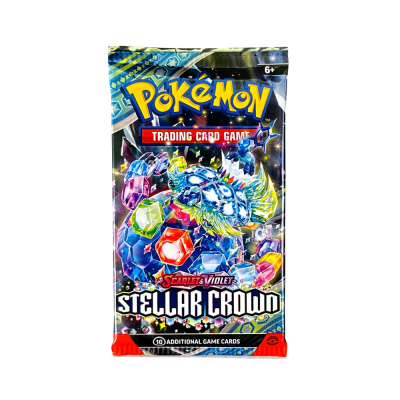 Pokemon Scarlet & Violet: Stellar Crown Booster Pack (10 Cards) (ENG)